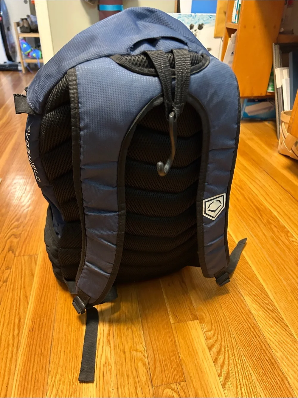 Evoshield Navy Blue Two Bat Baseball Backpack